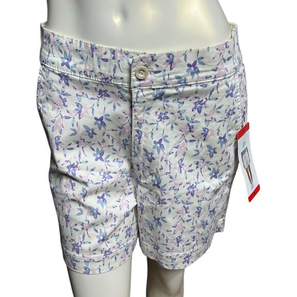 Jachs Girlfriend Floral Cotton-Modal Blend Shorts, Size M – Soft & Comfortable - Picture 1 of 14